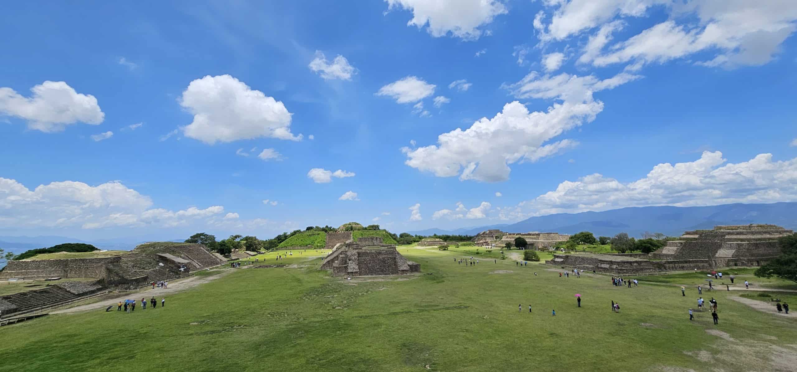Image of Monte Alban ruins