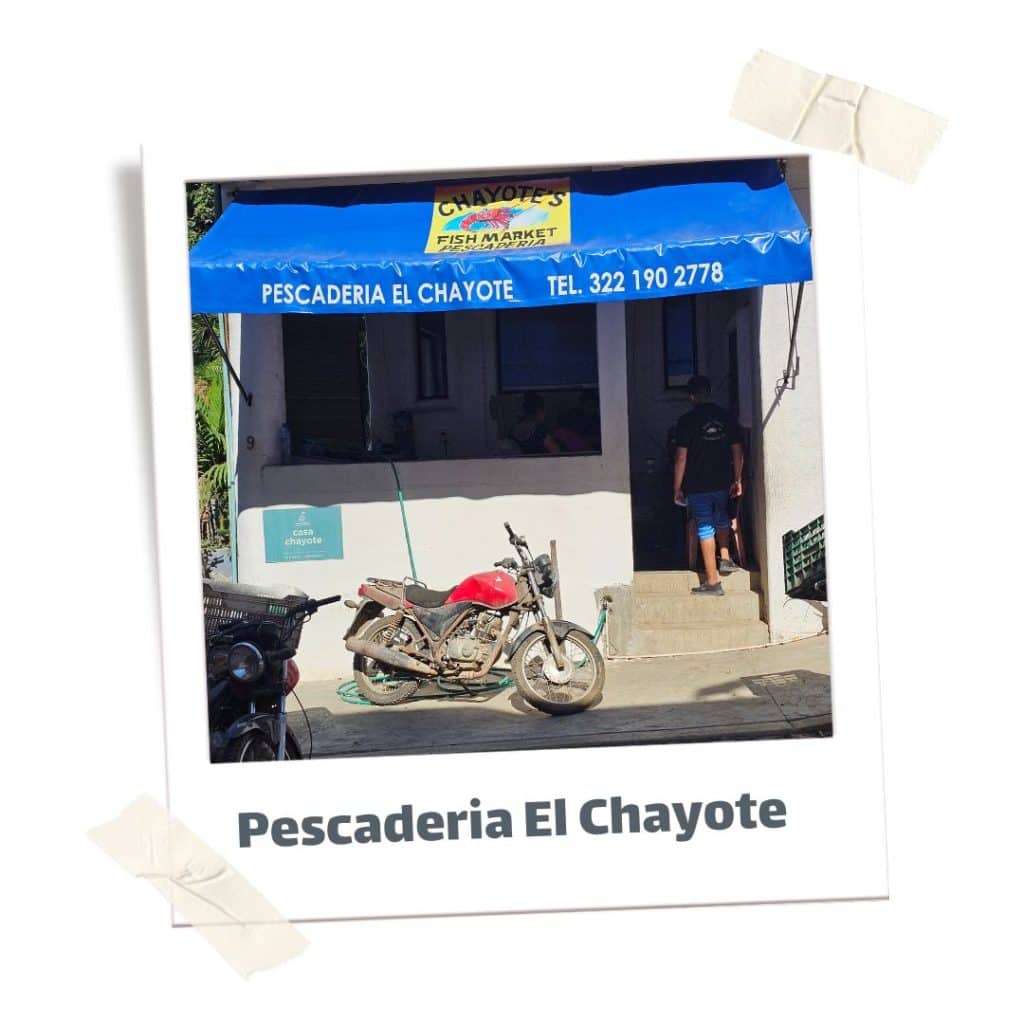 Image of a fish store in Sayulita Mexico - a hidden gem!