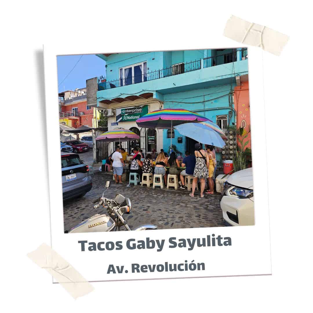 Gabys Tacos in Sayulita - a hidden gem!