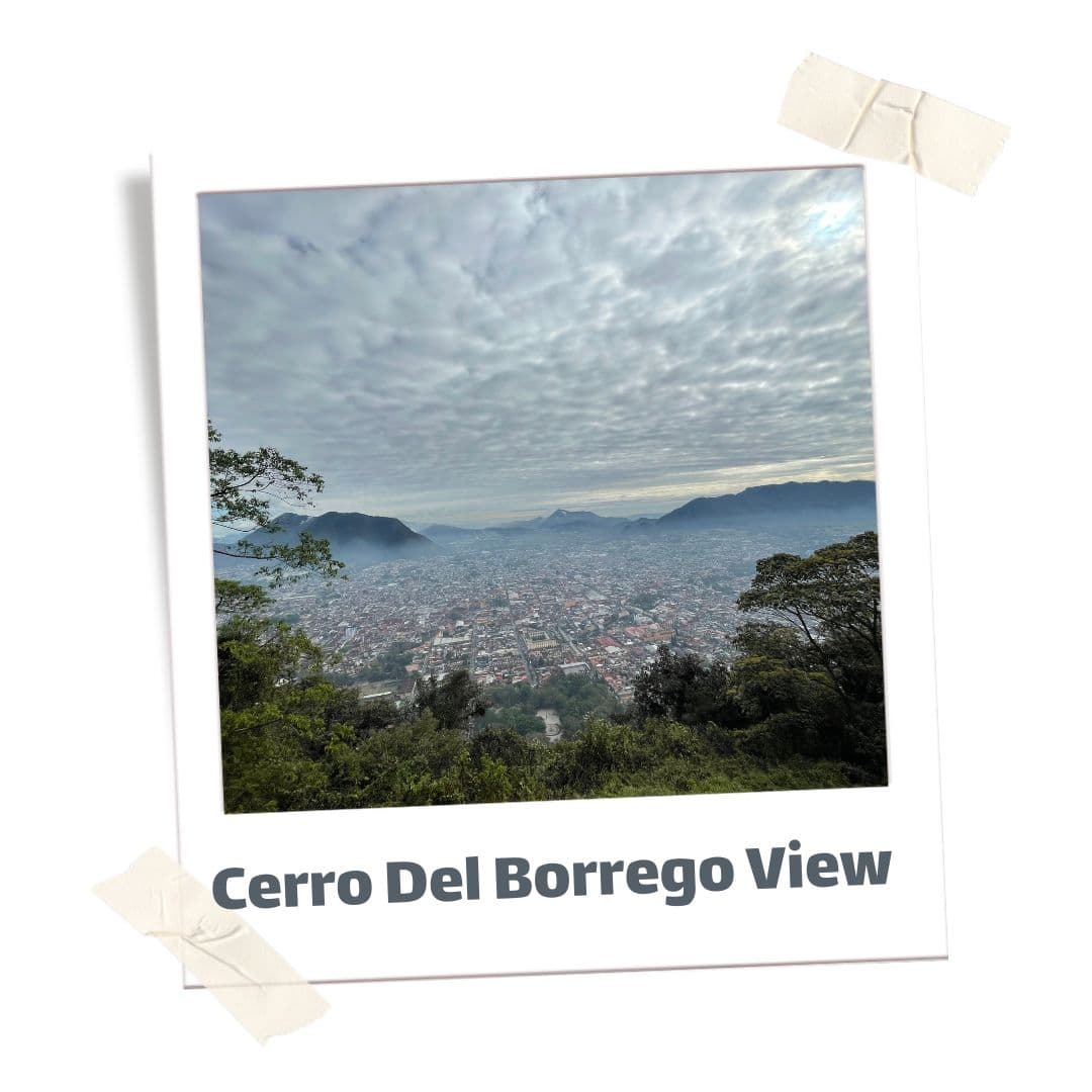 Cerro de Borrego view in Orizaba Mexico. 