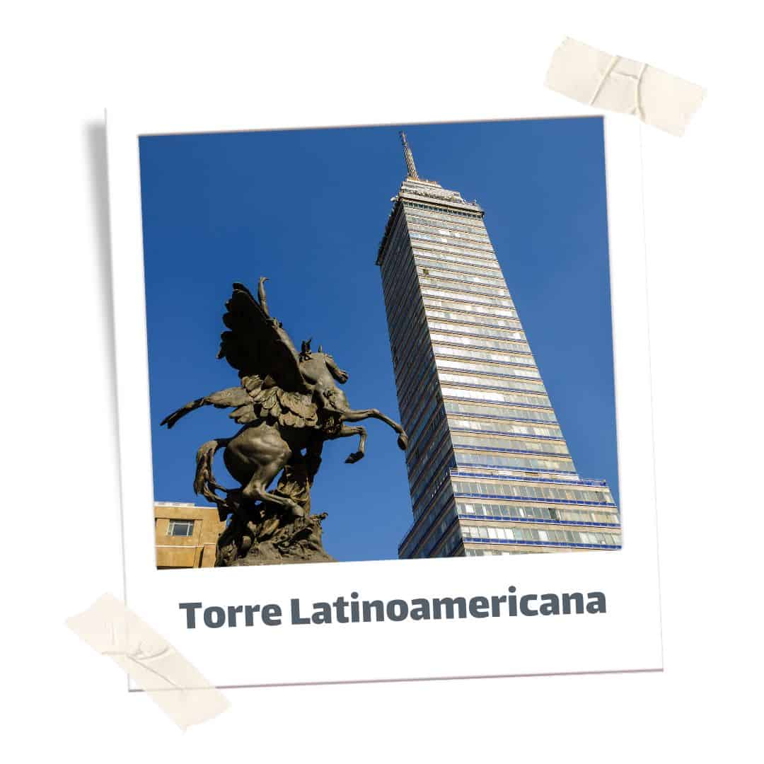 Torre Latinoamericana in Mexico City. 