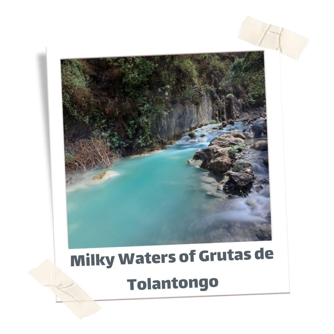 Mily waters of Grutas de Tolantongo