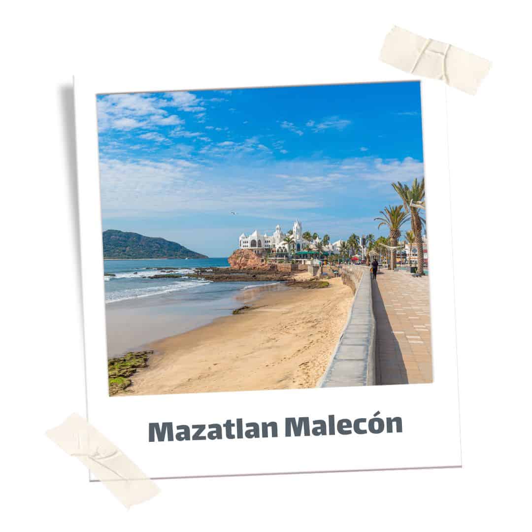 Mazatlan Malecon. 