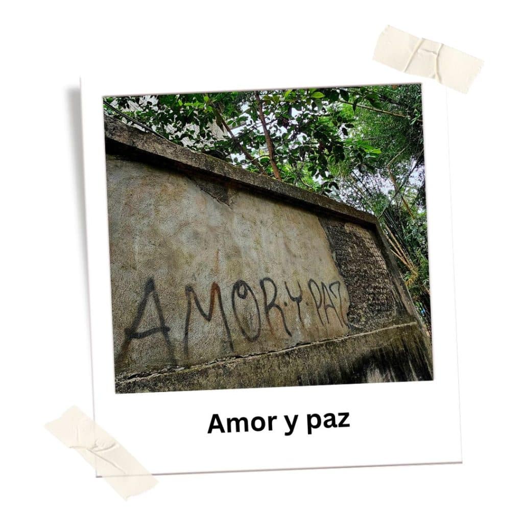 Graffiti in Yelapa Mexico.